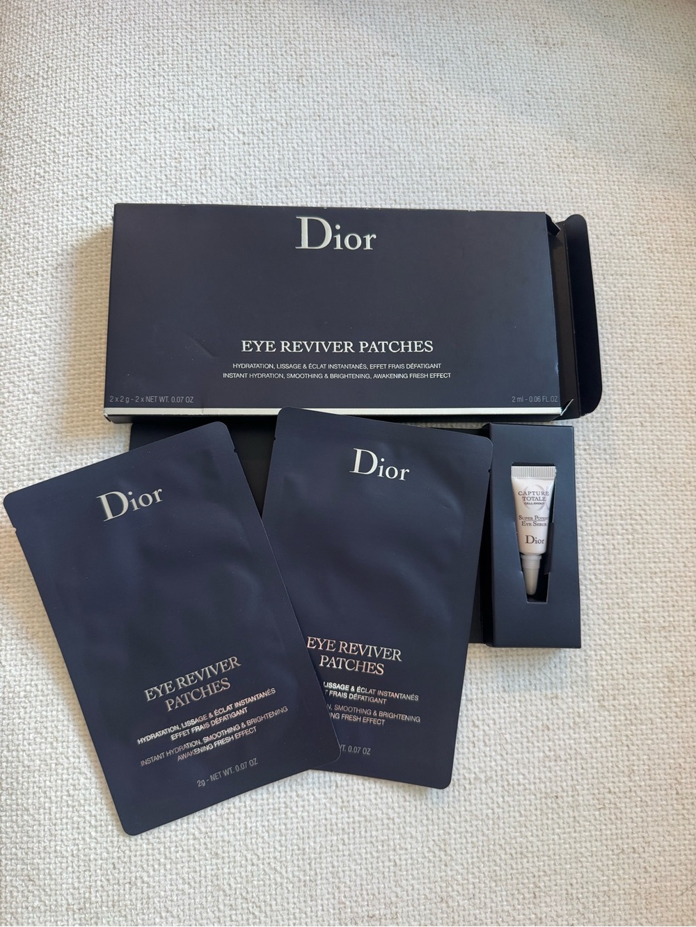 Dior Eye Reviver Patches – Set of 2 - NWT
